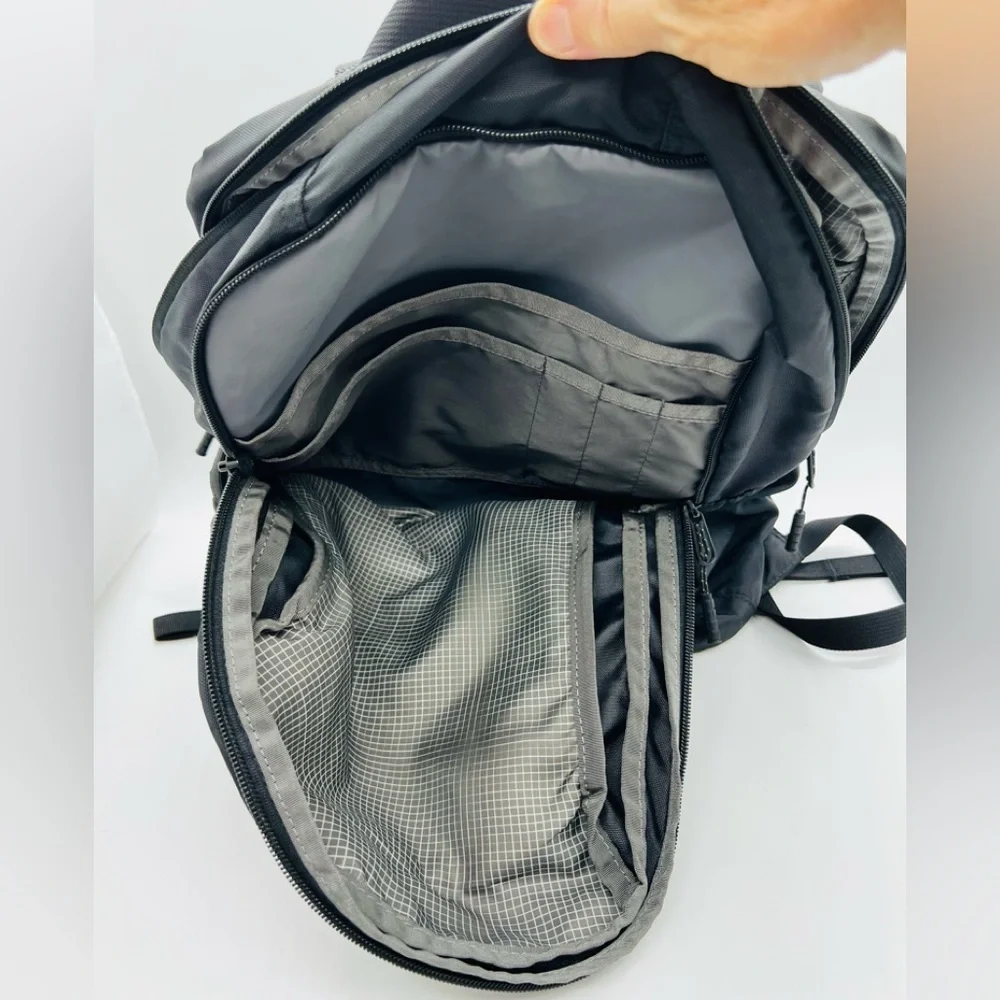 Timbuk2 Black Fireside Backpack for travel or school